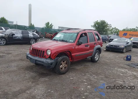 2007 Jeep Liberty Sport z USA, uszkodzony, nr VIN 1J4GL48K27W537411